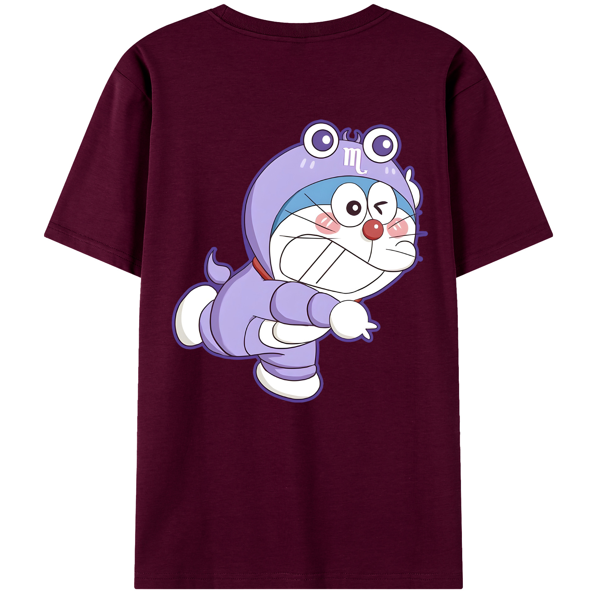 （画像用） ドラえもん Doraemon レディース半袖Tシャツ(バックプリント)